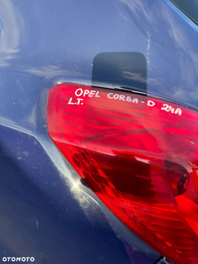 OPEL CORSA D LAMPA LEWY TYŁ LEWA TYLNA - 5
