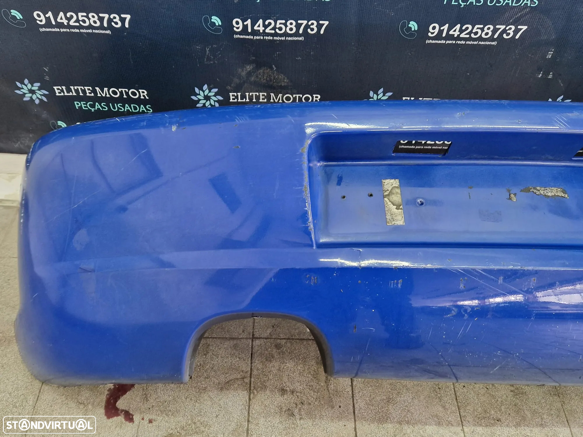 Parachoques traseiro usado SEAT LEON FR 1M original - 4