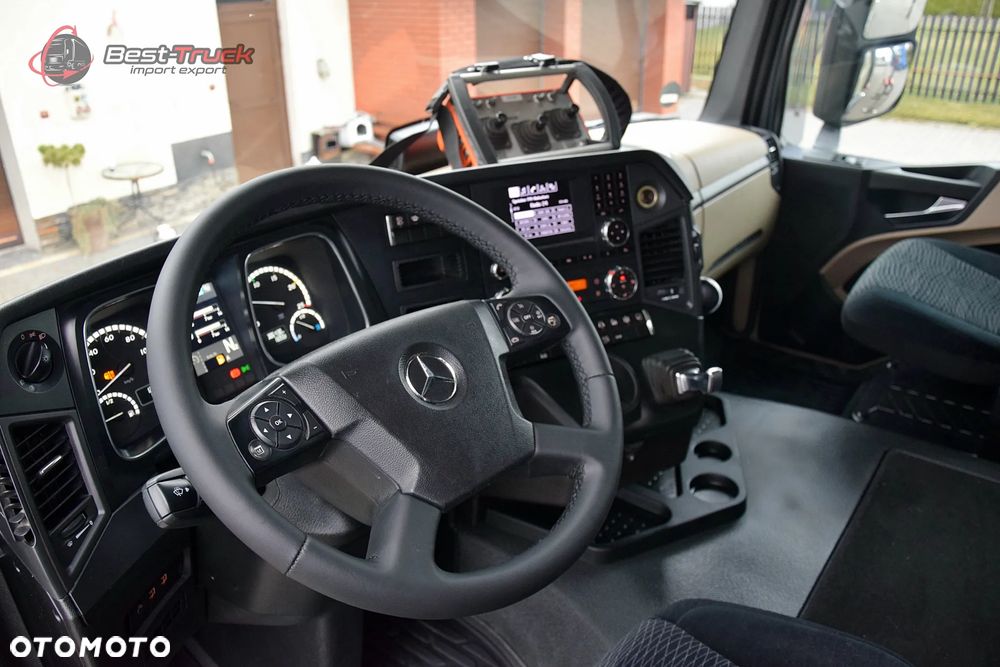 Mercedes-Benz ACTROS 2545 / 6X2 / SKRZYNIOWY 6,5 M / HDS MKG HLK 221 a2V  / STEROWANIE RADIOWE  PILOT / CAŁY NA PODUSZKACH  / OŚ SKRĘTNA / ROTATOR / CHWYTAK / - 28