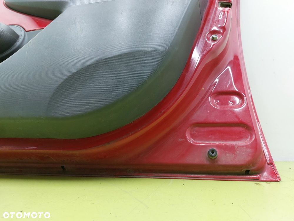 Drzwi przednie prawe przód PEUGEOT 107 2005-2014 5 DRZWI CZERWONY KJH - 9