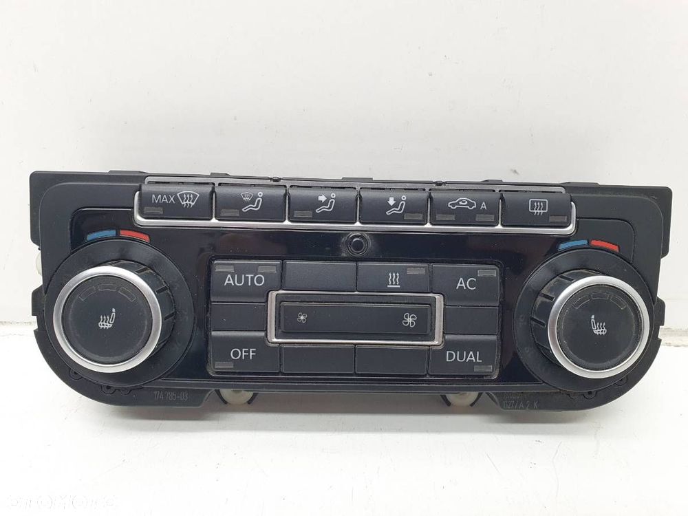 PANEL STEROWANIA NAWIEWU KLIMATYZACJI WEBASTO VW PASSAT CC B6 5K0907044BF - 1