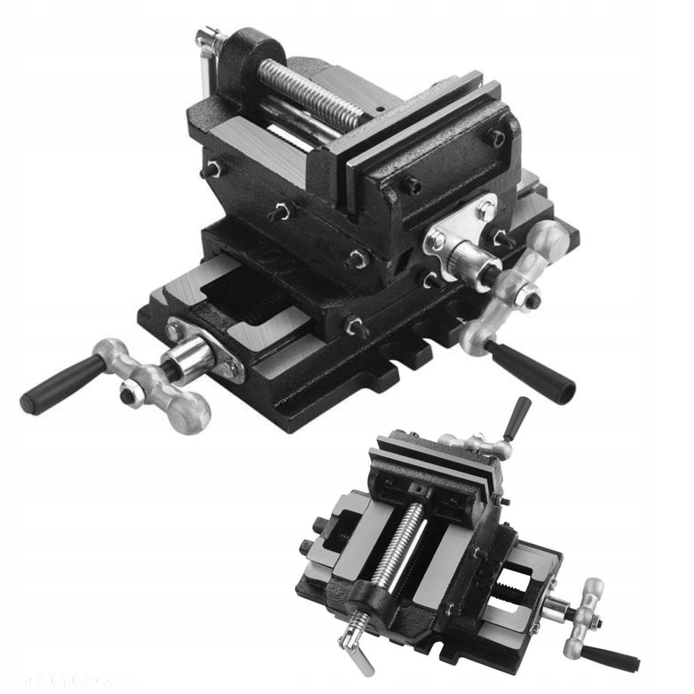 IMADŁO MASZYNOWE KRZYŻOWE DWUOSIOWE 100MM KRAFTDELE KD3515 - 11
