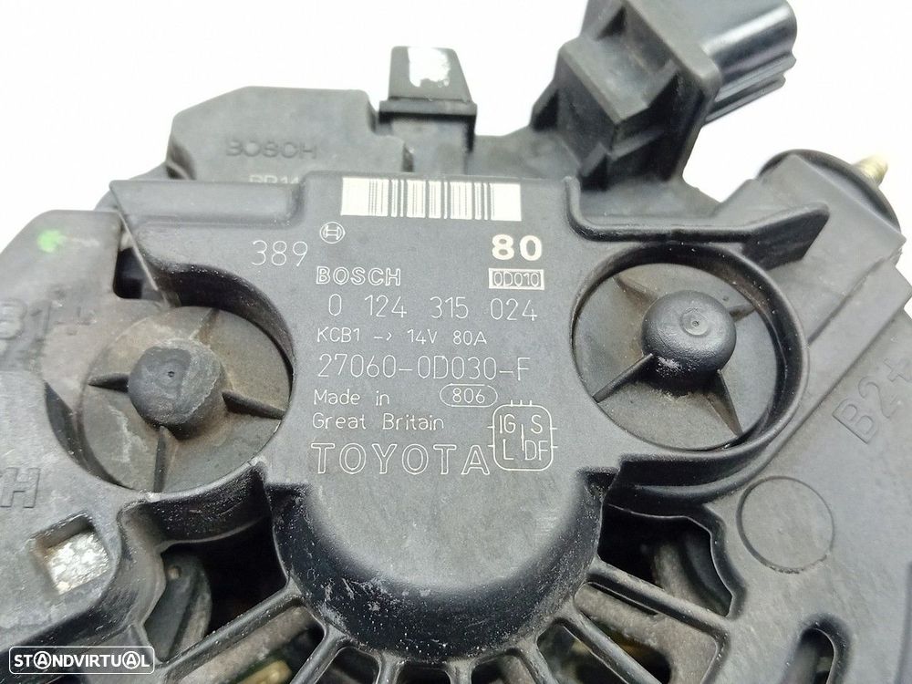 Alternador TOYOTA Avensis Sedan (_T22_) - 5