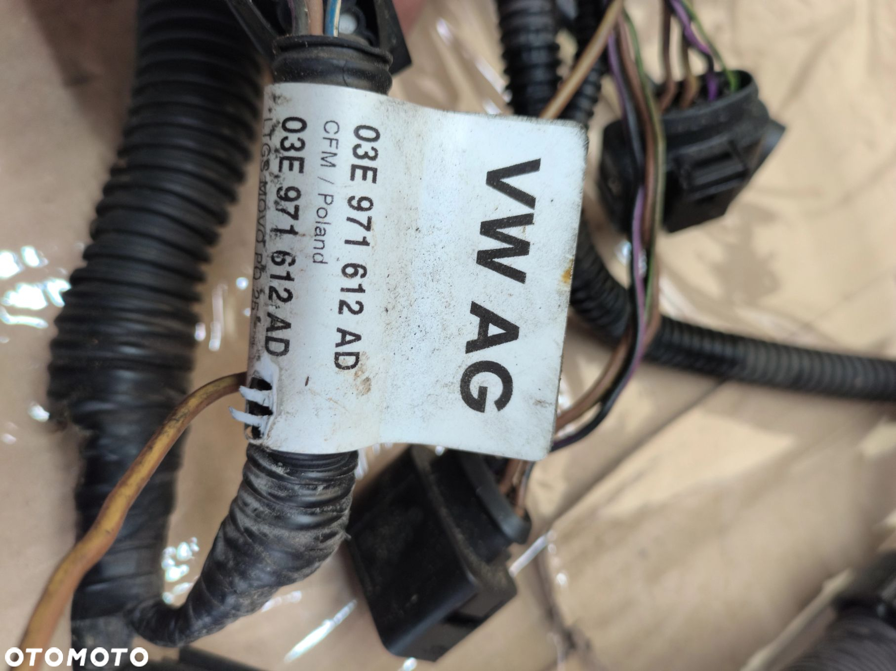 Ibiza IV instalacja silnika 1,2 12V wiązka VW Polo Skoda Fabia Roomster Seat - 2