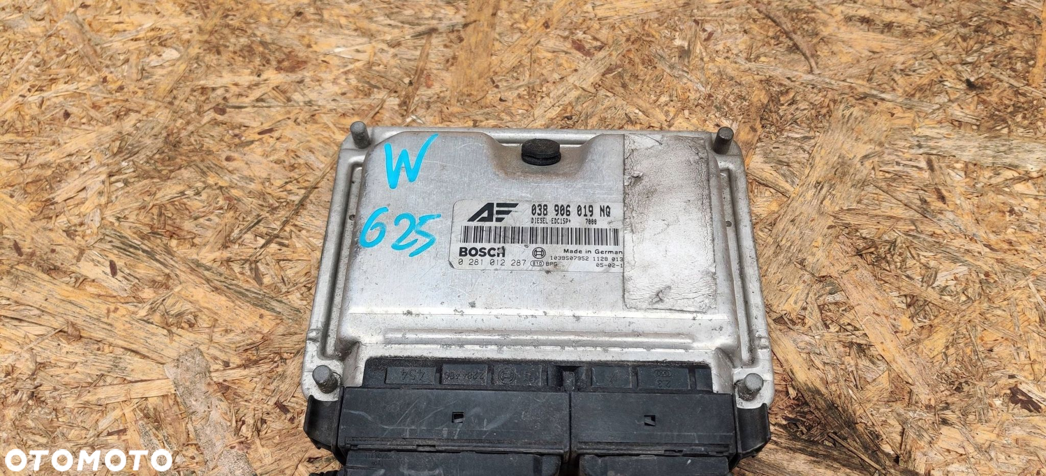 Volkswagen Sharan Sterownik / Moduł ECU komputer 038906019NQ - 4