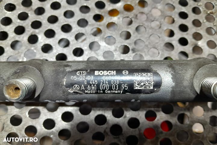 Rampa injectoare 2.2 CDI 0445214038 A6110700395 Mercedes-Benz C-Class - 2