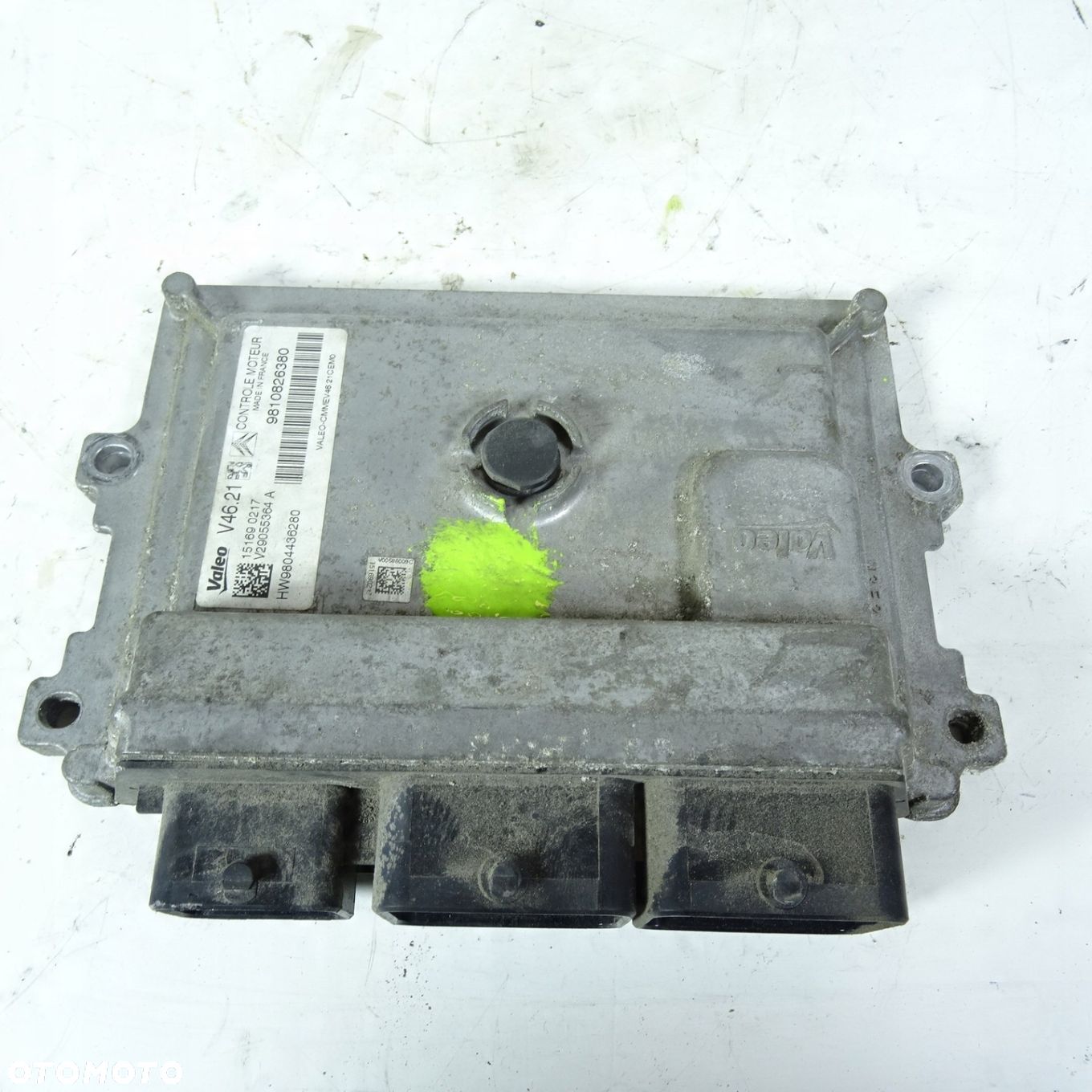 CITROEN C-ELYSEE 1.6B STEROWNIK SILNIKA 9810826380 - 1