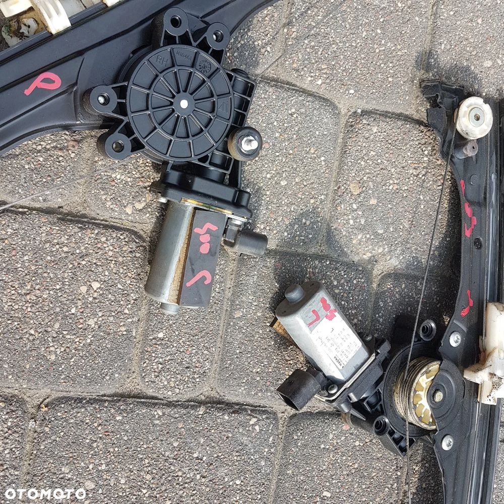 podnośnik mechanizm silniczek linki ślizg uchwyt szyby fiat 500 - 3