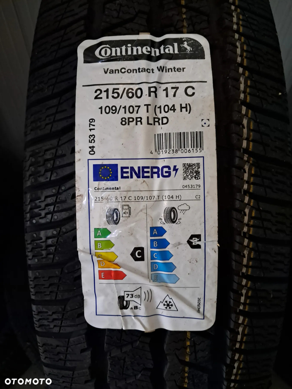 Nowe opony zimowe Continental VanContact Winter 215/60 R17 109/107 T