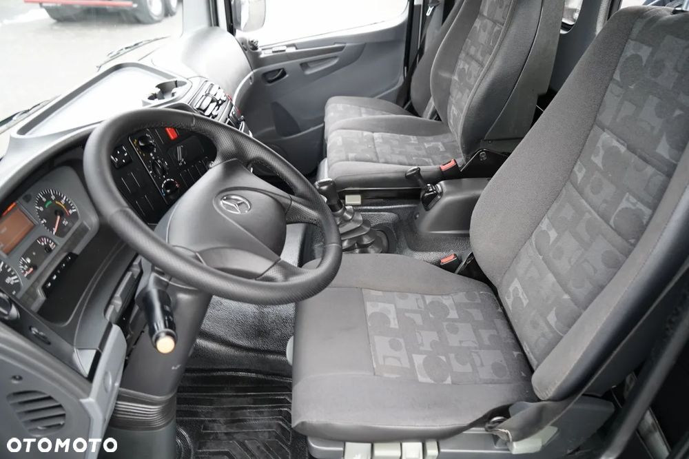 Mercedes-Benz ATEGO 1218 / 4x2 / WYWROTKA + HDS HIAB 0088 BS-3  / PILOT  /MANUAL - 26
