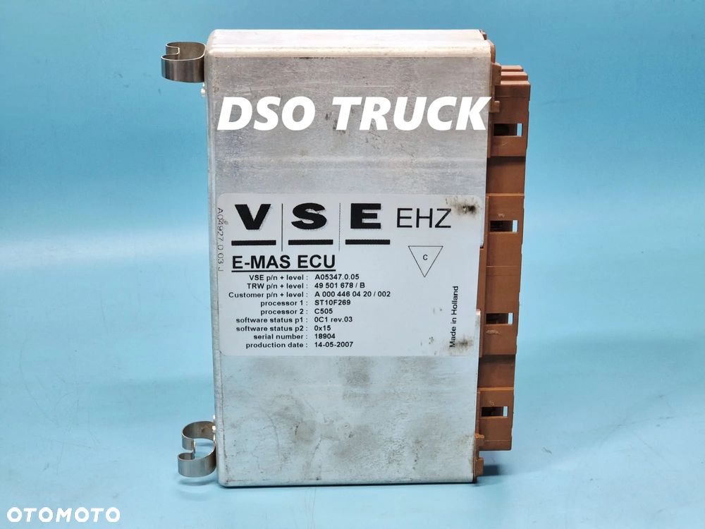A0004460420 Sterownik Trzeciej Osi Skrętnej VSE EHZ E-MAS ECU Mercedes - 1