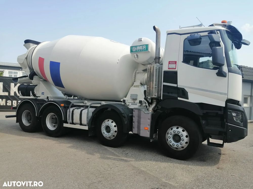 Renault C 430 8x4 Betoniera/Beton Mixer 9m3, TOP !!! - 3