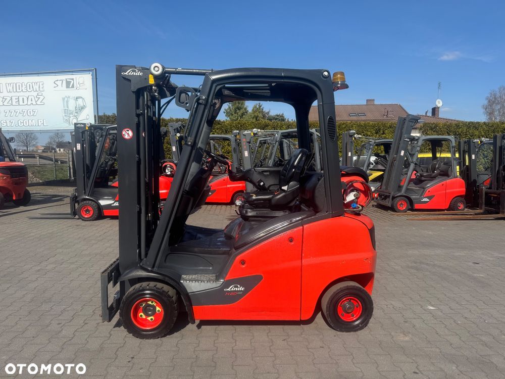 Linde H20 EVO triplex  Tylko 7615 mth półkabina h16 h18 wolny skok  toyot - 1