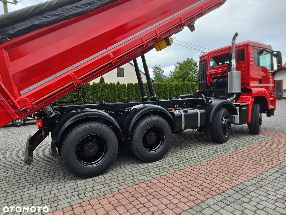 MAN TGS 35.460 WYWROTKA 8X4 MEILLER-KIPPER+HYDROBURTA! - 11