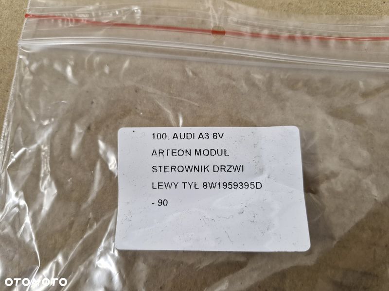 audi a3 8v arteon moduł sterownik drzwi lewy tył 8w1959395d - 7