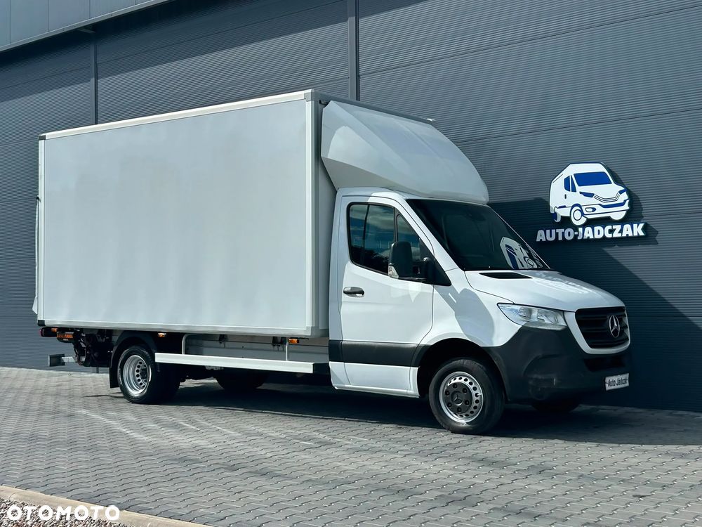 Mercedes-Benz Sprinter 514 CDI Kontener 9 palet + winda 750kg **Mbux**Klima**Automat**Super stan**Sprowadzony** - 2