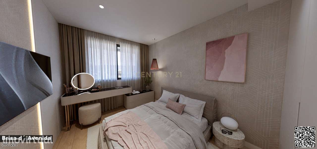 Brisa D´Avenida Residences | T3 NOVO | Terraço | 2 lugares de parqueam - Grande imagem: 5/17