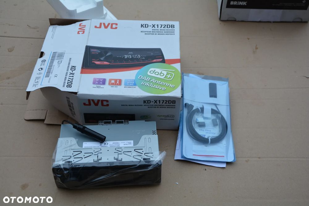 JVC KD-X172DB Radio samochodowe DAB MP3 USB Flac - 2