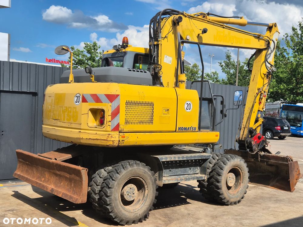 Komatsu PW 140-7 Z NIEMIEC TYLKO 9063 MTH,CENTRALNE SMAROWANIE.148,160,180. - 2