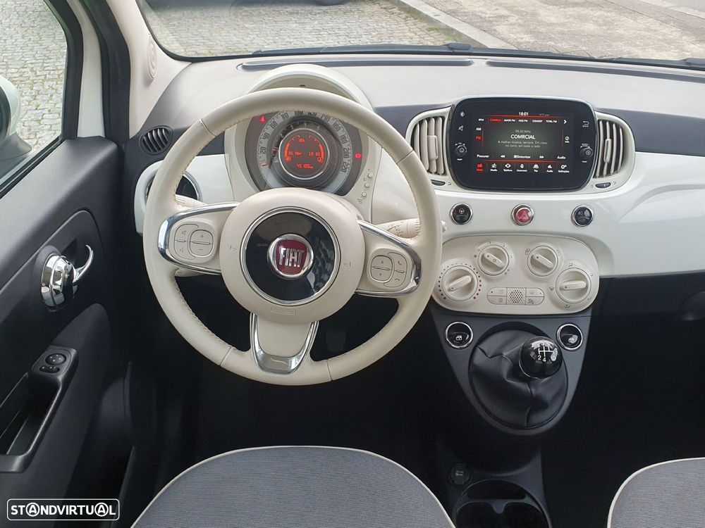 Fiat 500C 1.2 Lounge S&S - 10