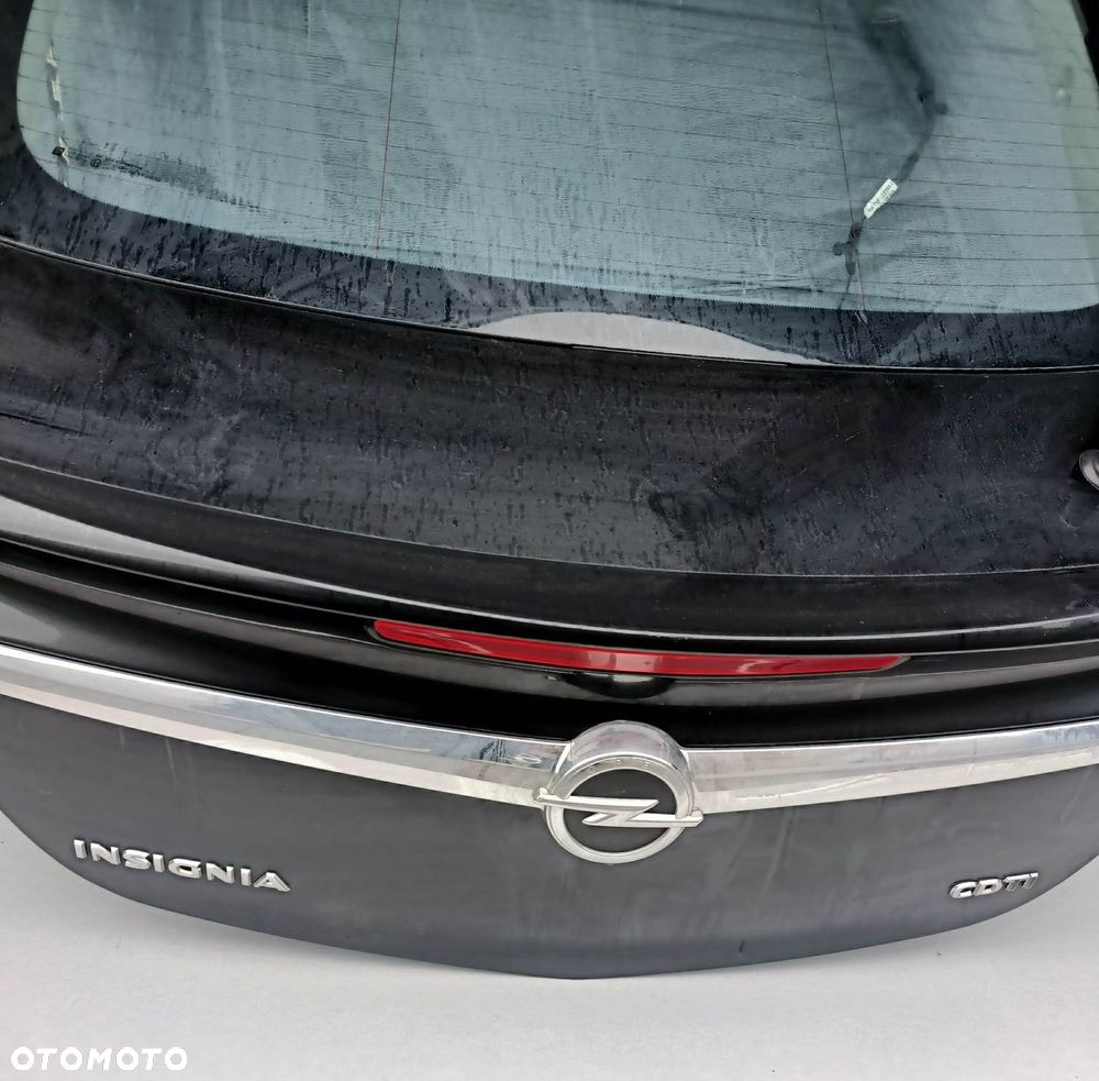 KLAPA BAGAZNIKA KOMPLETNA  -OPEL INSIGNIA A  HATCHBACK /2010 R./CZARNA-Z22C - 3