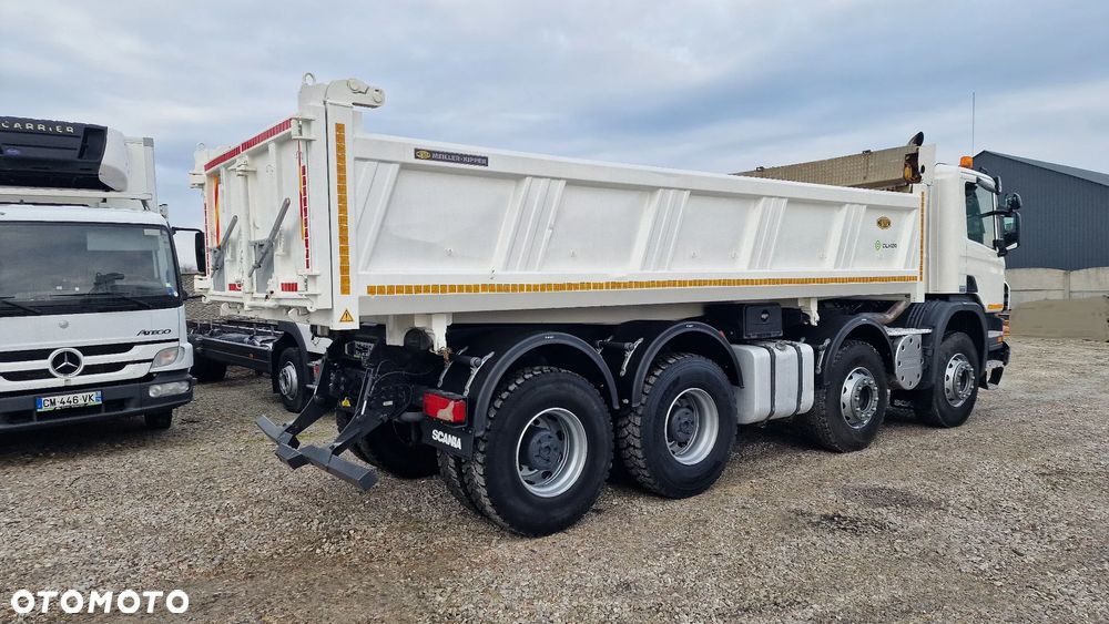 Scania P420 8x4 Hydroburta , Meller kiper , Manual - 6