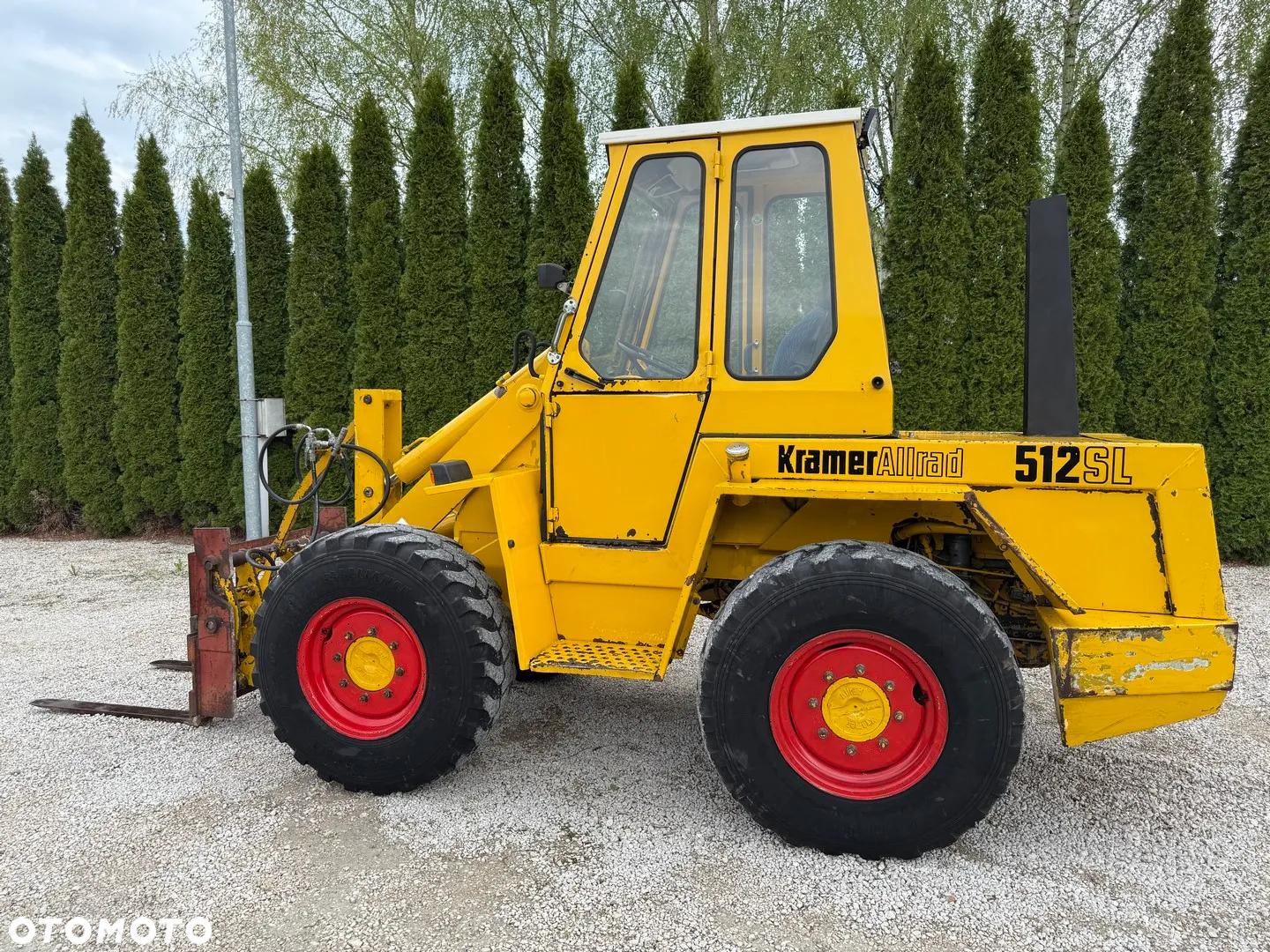 Kramer 512 SL / ŁADNA! / Z NIEMIEC / BARDZO ZWROTNA - DWIE OSIE SKRĘTNE / ORYGINAŁ / 418 318 420 520 312 320 - 4