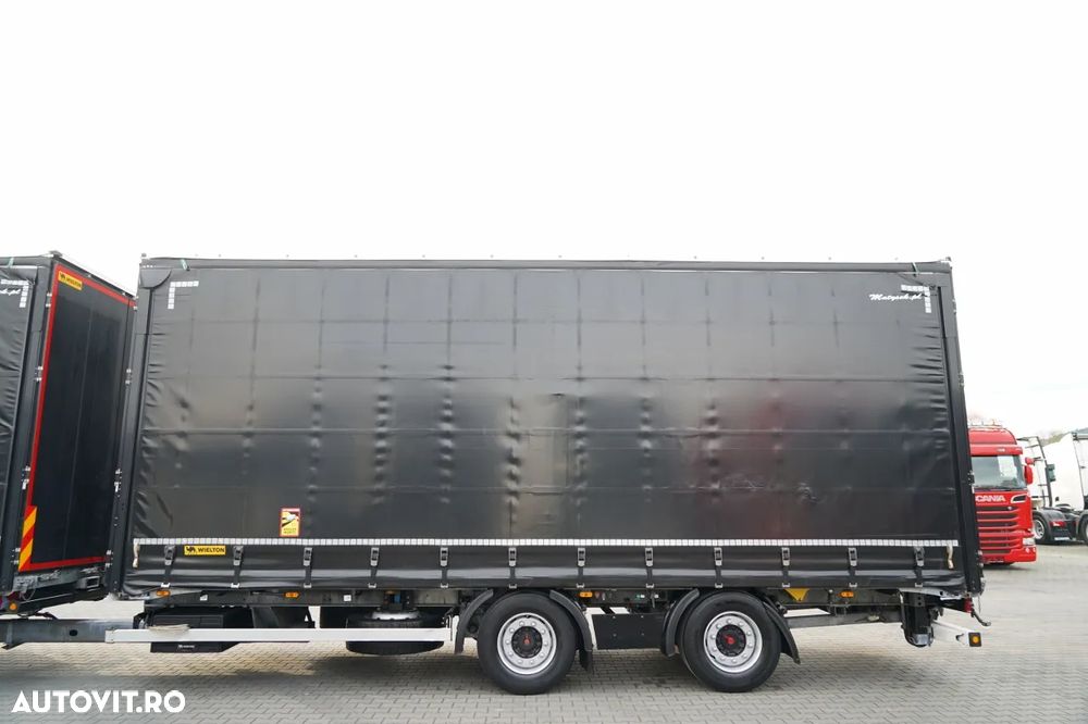 MAN TGX 26.480 / COMBINAȚIE TANDEM 120 M3 / TRAVERSE / MEGA / 6X2 / I-PARK COOL / PUNȚĂ RIDICATĂ / CĂPTUȘEALĂ CĂRUȚ / + REMORCĂ WIELTON / PUNȚI SAF - 11