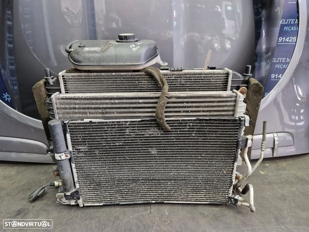 Frente completa usada JAGUAR XF X250 2.7D parachoques guardalamas capot oticas radiadores - 7