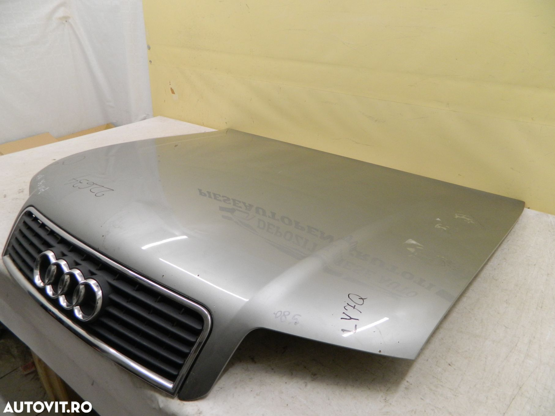 Capota motorAudi A4 B6, 2000, 2001, 2002, 2003, 2004. - 3