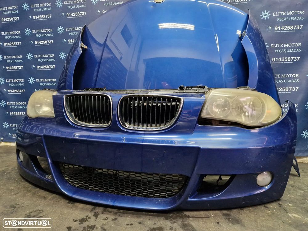 Frente completa usada BMW SERIE 1 PACK M E87 E81 120D capot parachoques oticas guardalamas - 5