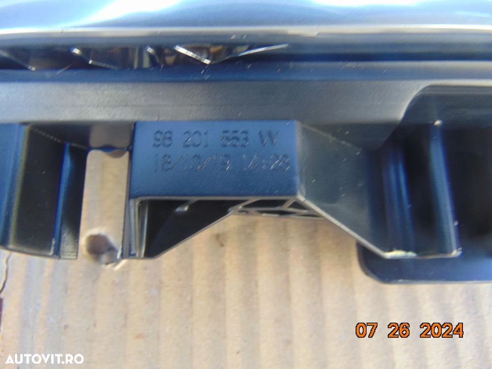 Maner usa interior Peugeot 208 dupa 2019 manere usi fata spate stanga dreapta interioare - 4