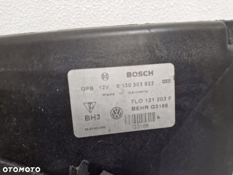 AUDI Q7 4L TOUAREG I 1 3.0 TDI WENTYLATOR WIATRAK CHŁODNICY 7L0121203F - 5