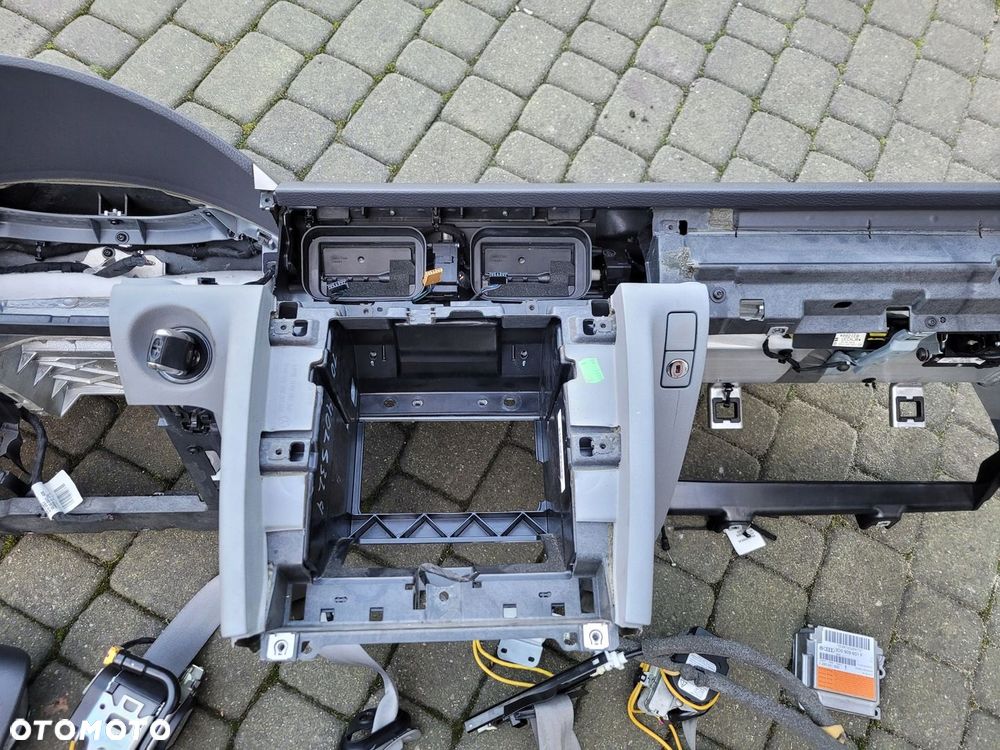 VW PHAETON II LIFT DESKA KONSOLA PODUSZKI PASY AIRBAG ORYGINAŁ 10-15R - 6