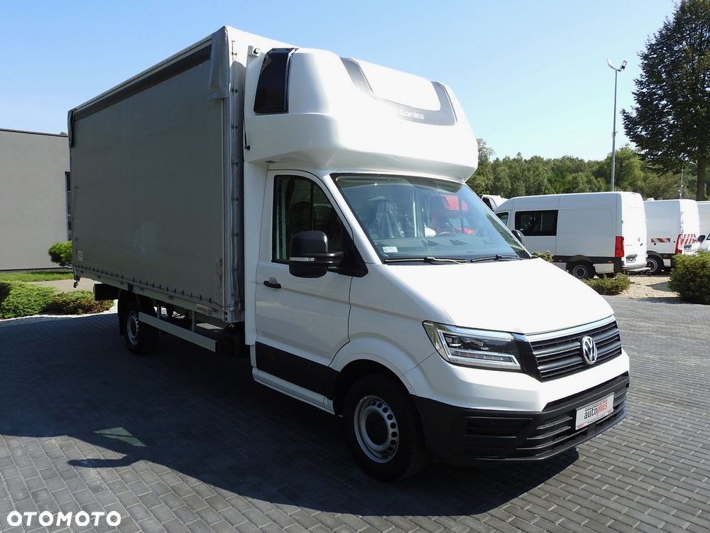 Volkswagen CRAFTER PLANDEKA 10 PALET WEBASTO TEMPOMAT KLIMATYZACJA LEDY  180KM - 5