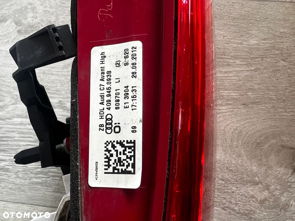 KOMPLET LAMP TYŁ AUDI A6 C7 AVANT LED 4G9945096B 4G9945094B 4G9945095B 4G9945093B - 12