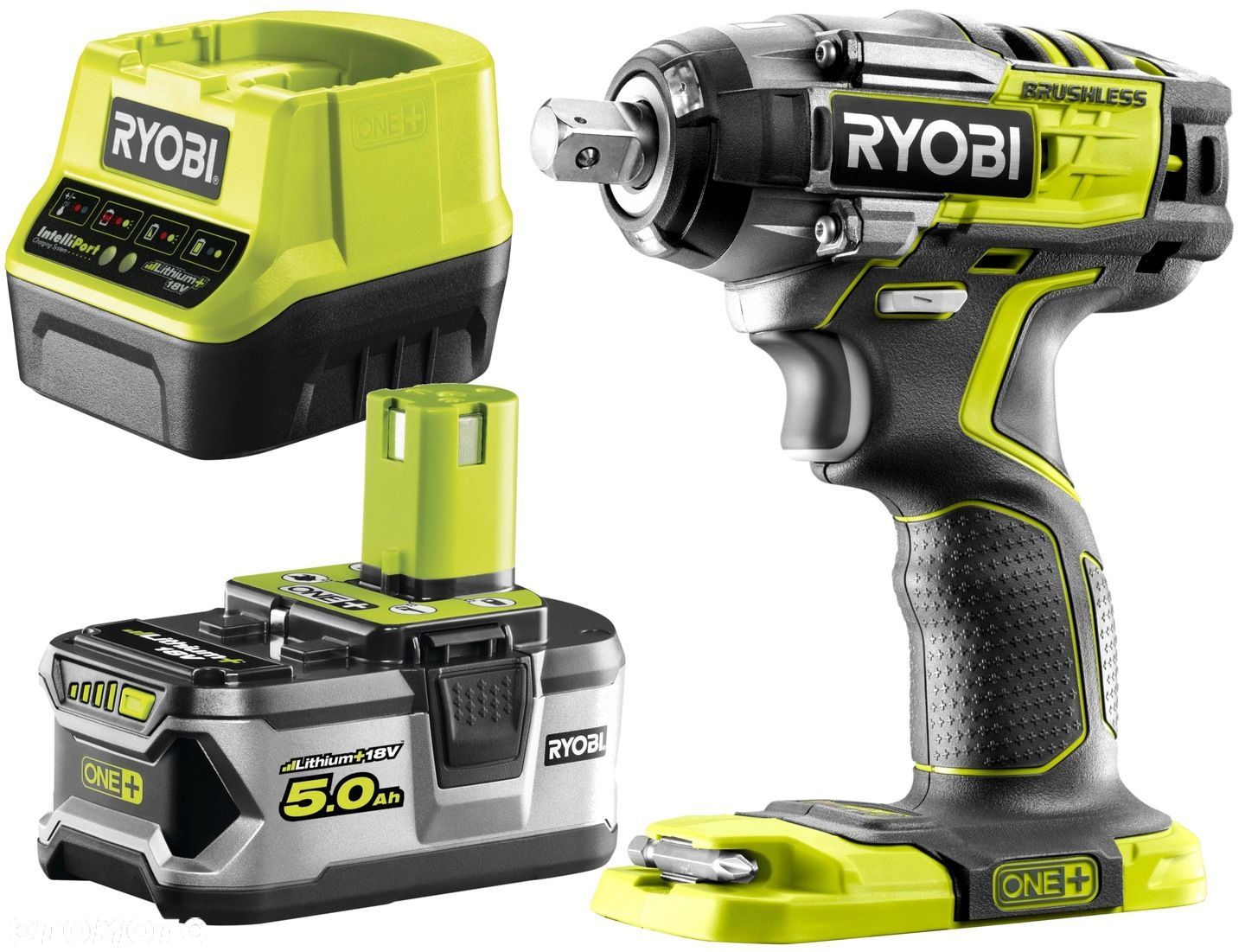 RYOBI KLUCZ UDAROWY 18V R18IW7-0 270NM 1/2  5Ah - 1
