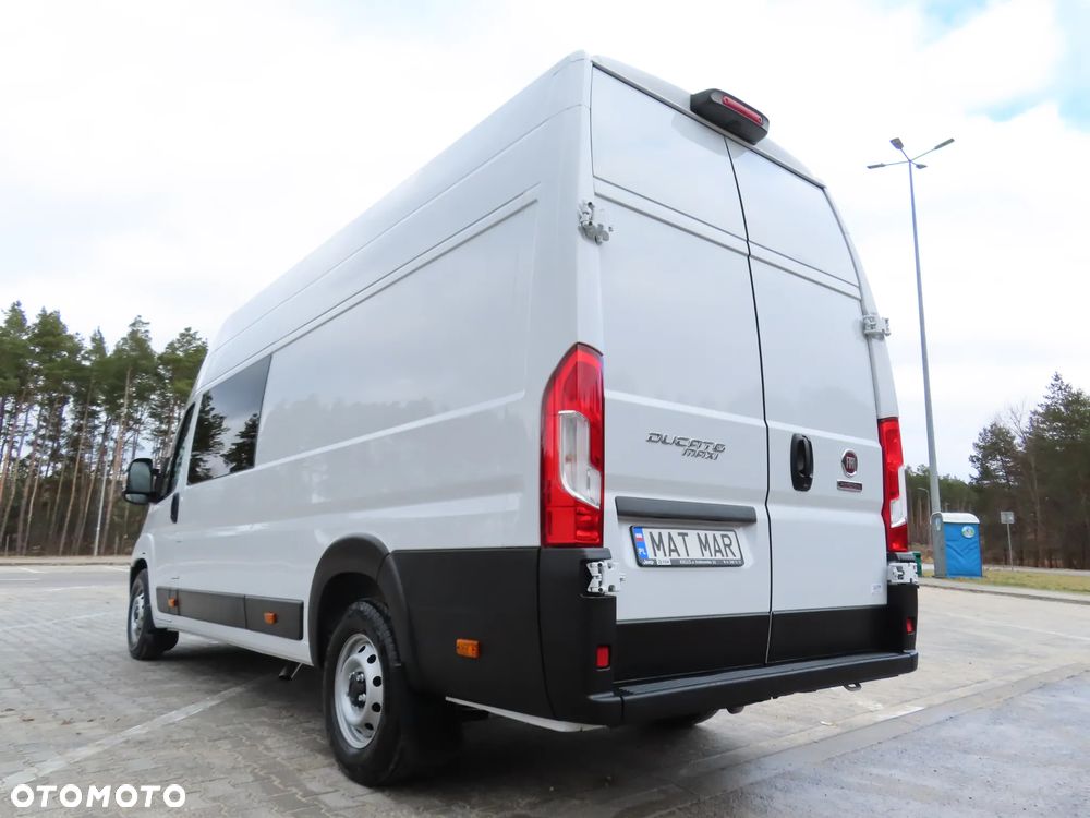 Fiat Ducato MAXI seria 8 MIXTO Doka Brygadowy Dubel 7-Mio Osobowy+1170 Kg Ładowności DMC 3500 Kg Rozstaw Osi 4035 mm Furgon L4H3 2.2 MultiJet3 H3-POWER 160 KM Android Auto/Carplay Serwis ASO Do Ostatniego Kilometra Gotowy Do Pracy STAN JAK NOWY POLECAM - 10