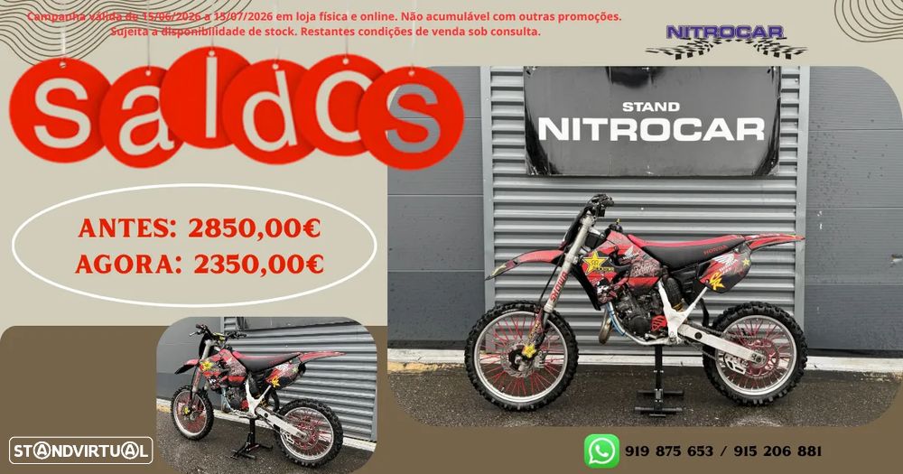 Honda CR  125 C/ EXTRAS