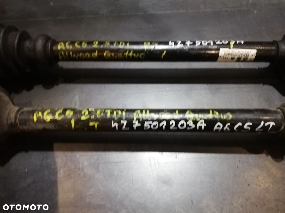 PÓŁOŚ TYŁ Lewa Prawa AUDI A6 C5 4Z7501203A - 3