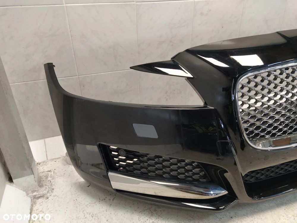 JAGUAR XF X260 ZDERZAK PRZÓD PRZEDNI KOMPLETNY 4XPDC SPRYSKIWACZE GRILL ATRAPA CHŁODNICY ZNACZEK ORYGINAŁ - 5