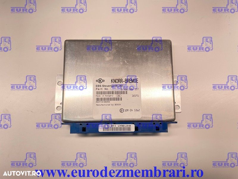 CALCULATOR EBS FORD CARGO F-MAX MH3T19180253, 0486106137 - 1