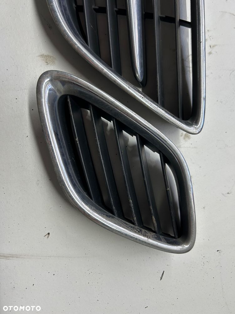 Saab 93 03-07 atrapa grill nerka zderzaka komplet - 2