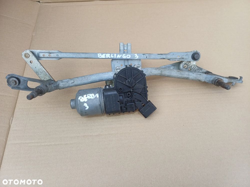 Cirtoen Berlingo Partner II III 08-18 mechanizm silniczek wycieraczki przód Europa 9682861480 0390241621 - 2