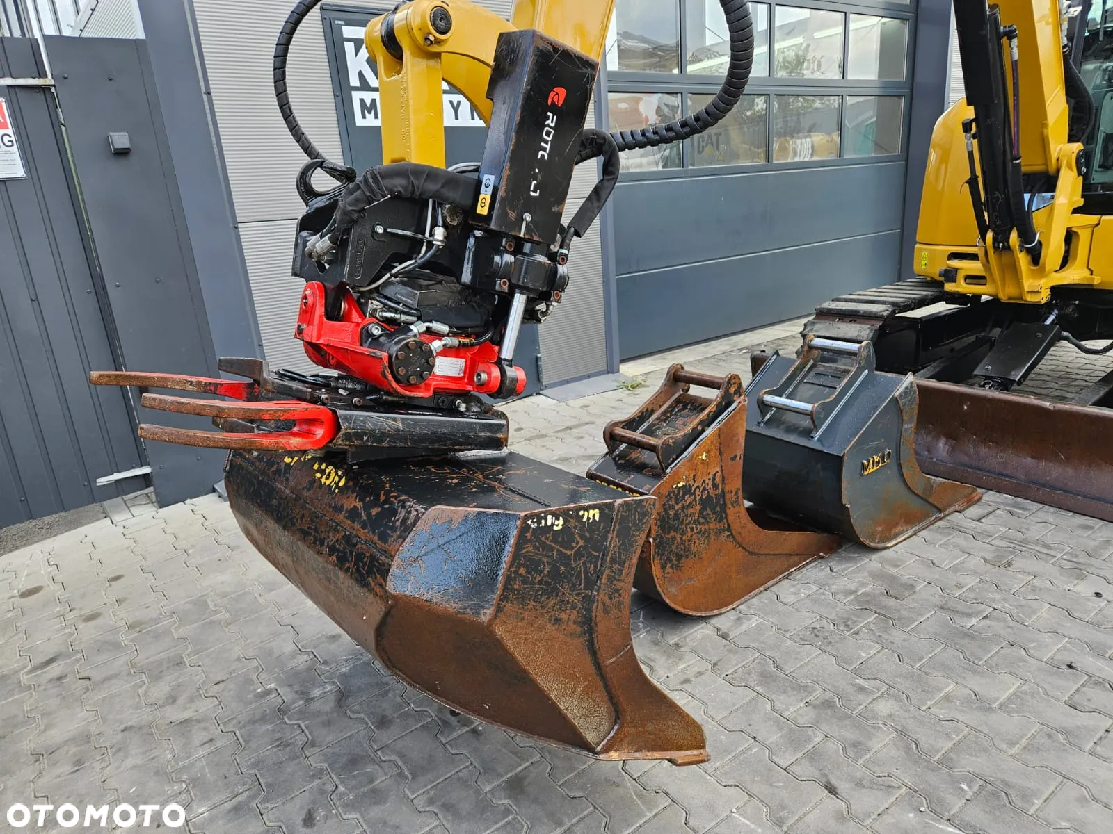 Caterpillar MINIKOPARKA CAT CATERPILLAR 305 E2 305.5 305.5E E2 2017R. KLIMATYZACJA ROTOTILT - 16
