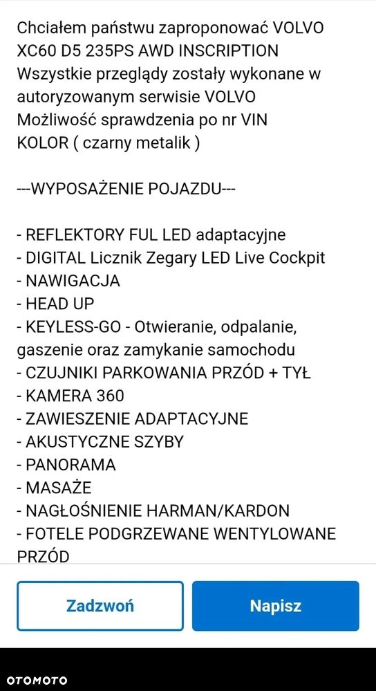 Volvo XC 60 B5 D AWD Geartronic Inscription - 30