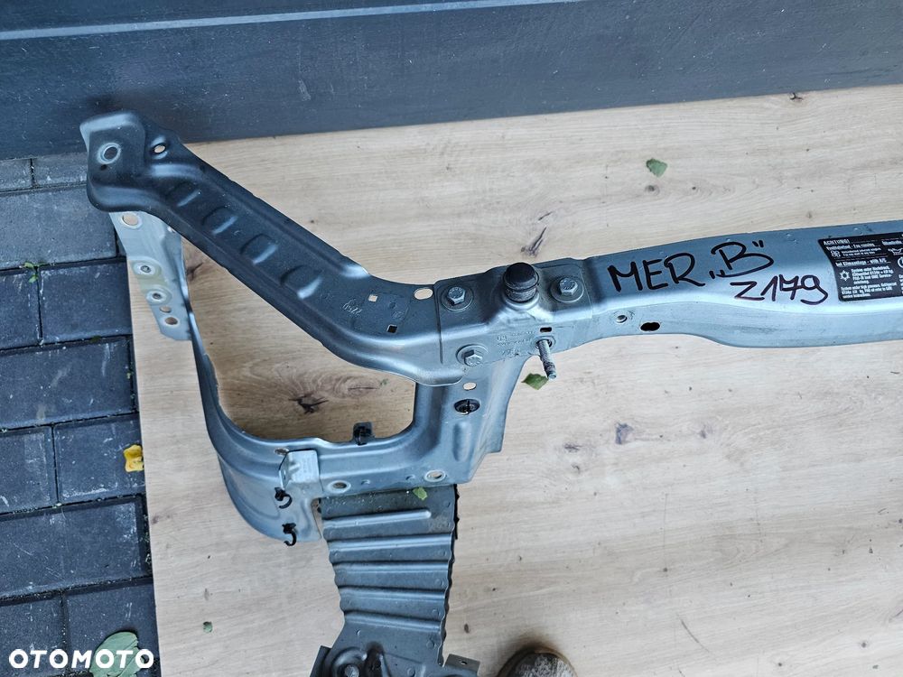 PAS PRZEDNI BELKA WZMOCNIENIE CZOŁOWE CZOŁÓWKA OPEL MERIVA B Z179 ABSORBERY OKULAR - 6