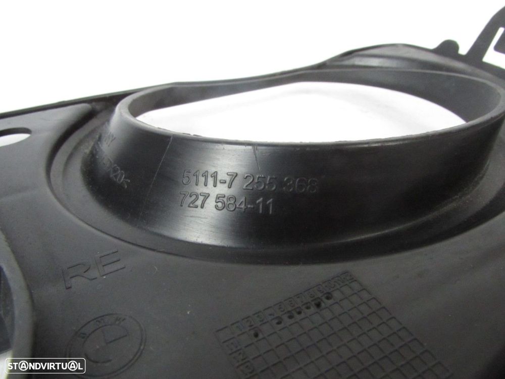 Grelha farol nevoeiro Direito Seminovo/ Original BMW 3 (F30, F80)/BMW 3 Touring... - 4
