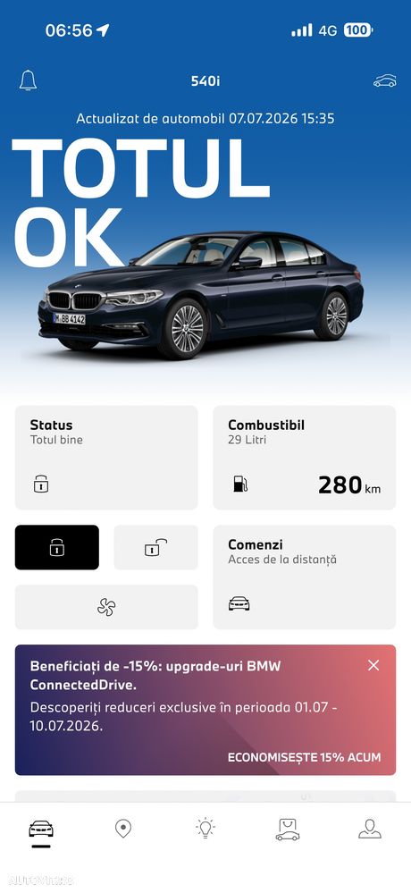 BMW Seria 5 540i Aut. Sport Line - 36