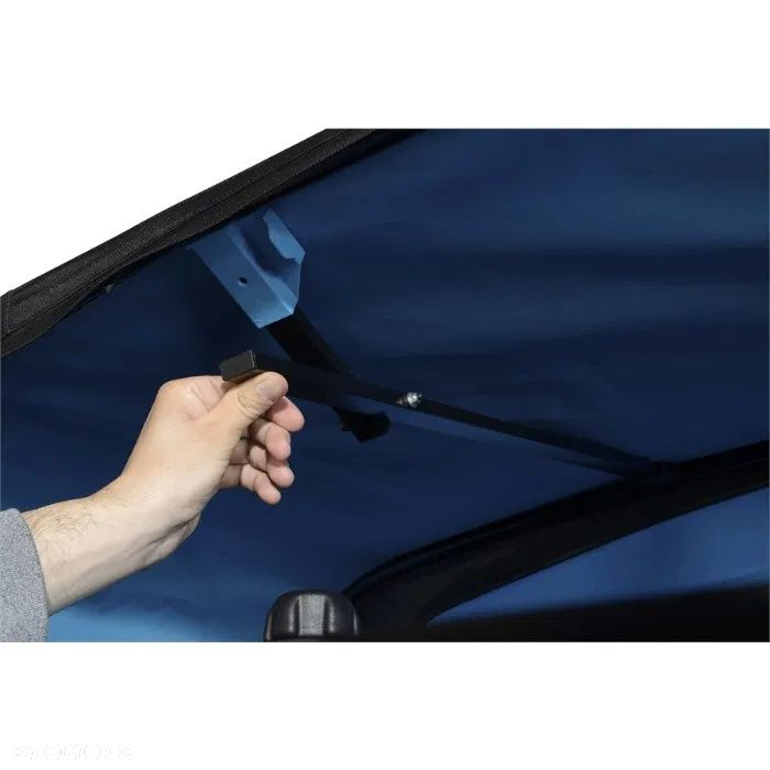 BOX dachowy Jedyny w Polsce Norauto Bermude 5400 Flex składany czarny - 3